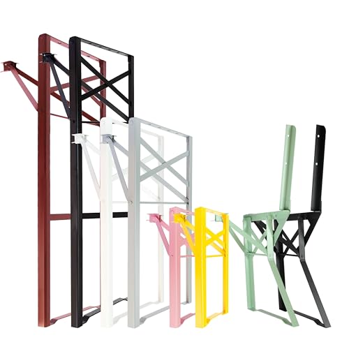 Natural Goods Berlin 2X Bierzeltgarnitur klappbar - Metall Gestell für Biertisch (Dunkelrot, 70 cm x 42 cm) - Tischbeine für Festzeltgarnitur - Stabiles Tischgestell für Garten, Terrasse & Camping von Natural Goods Berlin