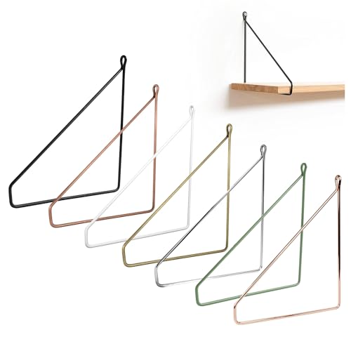 Natural Goods Berlin 2X Regalhalterung PANKOW 200mm - Design Regalträger aus Metall Rosé glänzend - Wandhalterung für Regalbretter - Regalhalter für Wandregale in Wohnzimmer, Küche & Bad Natural Goods Berlin 2X Regalhalterung PANKOW 200mm - Design Regalträger aus Metall Rosé glänzend - Wandhalterung für Regalbretter - Regalhalter für Wandregale in Wohnzimmer, Küche & Bad von Natural Goods Berlin