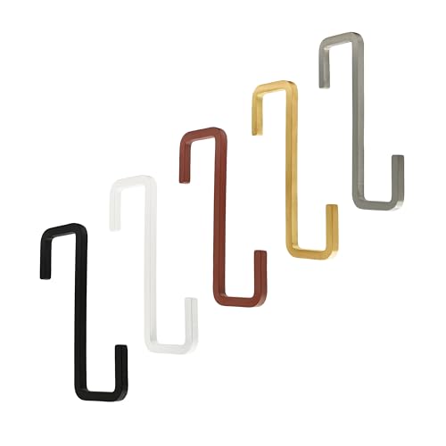 Natural Goods Berlin 3x GARD Haken RECHTECK - S Haken Weiß Metall 30 x 100 mm - Haken zum Einhängen - Spind Haken zum Aufhängen - Hooks for Hanging - Küchenhaken zum Einhängen - Fleischerhaken Natural Goods Berlin 3x GARD Haken RECHTECK - S Haken Weiß Metall 30 x 100 mm - Haken zum Einhängen - Spind Haken zum Aufhängen - Hooks for Hanging - Küchenhaken zum Einhängen - Fleischerhaken von Natural Goods Berlin