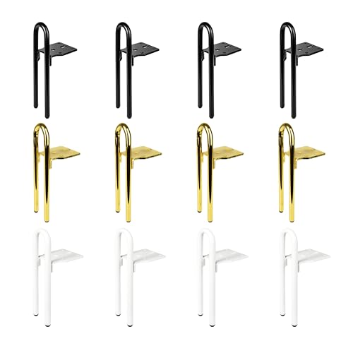 Natural Goods Berlin 4X Möbelfüße Jonas - Möbelfüße Metall Gold galvanisiert 15 cm - Couchstützen, Möbelstützen - DIY Sofabeine für I K E A Upcycling & Möbelumbau - beschichtete Möbelbeine von Natural Goods Berlin