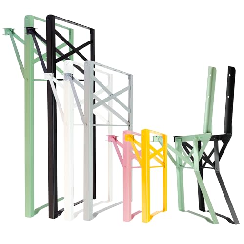 Natural Goods Berlin 2er Set Bierzeltgarnitur Classic mit Lehne (Grau, 74 cm x 43 cm) - Klappbares Gestell für Bierbank aus Metall – Füße für Festzeltgarnitur - Stabiles Outdoor Bankgestell von Natural Goods Berlin