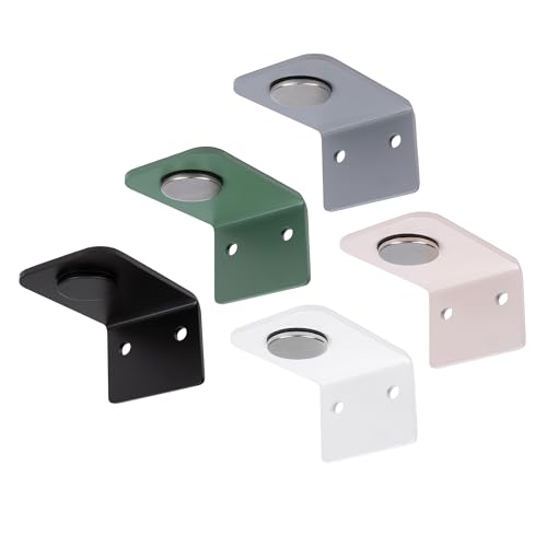 Natural Goods Berlin KLEAN Seifen-Halter mit Magnet | Seifenablage zum Kleben ODER Bohren | 2X Seifenanker als Magnet-Halter | Rostfrei & pulverbeschichtet | Schwebende Seifen-Halterung in Grau von Natural Goods Berlin