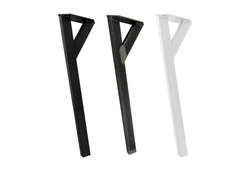 Natural Goods Berlin Tischbein Y-Legs, Möbelfüße aus Metall in Y-Form, DIY, Schwerlast Tischgestell von Natural Goods Berlin