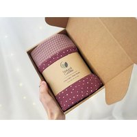 Babydecke Aus Bio-Baumwolle - Musselin Mit Waffelmuster, Handgefertigtes Neugeborenen Geschenk, Weich & Atmungsaktiv Baby Mädchen Decke von NaturalCuddles