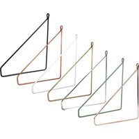 2x Regalhalter Pankow | Design Regalträger Wandregal Regalstütze Metall Konsole Draht Hängeregal Regalwinkel Natural Goods Berlin von NaturalGoodsBERLIN