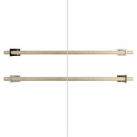 Hakenleiste Gard Knic Hängend | Küchenreling Pfannenhalter Garderobenstange Gardinenstange Stabil Wandgarderobe Handtuchhalter Wandmontage Hakenleiste Gard Knic Hängend | Küchenreling Pfannenhalter Garderobenstange Gardinenstange Stabil Wandgarderobe Handtuchhalter Wandmontage von NaturalGoodsBERLIN