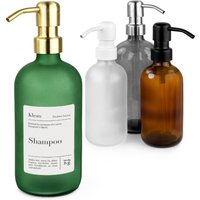Klean Seifenspender Mit Etiketten | 250 Oder 500Ml Verschiedenen Pumpköpfen Hochwertiger Und Nachfüllbarer Pumpspender Für Küche & Bad Klean Seifenspender Mit Etiketten | 250 Oder 500Ml Verschiedenen Pumpköpfen Hochwertiger Und Nachfüllbarer Pumpspender Für Küche & Bad von NaturalGoodsBERLIN