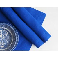Blaues Leinen Tischset Blaues Leinen Tischset von NaturalHomeTreasures
