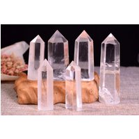 Bergkristall Turm/Polierter Punkt/Bergkristall Punkte/Natürlicher Edelstein Turm/Heilkristall Turm/Größe Ca30~100mm Bergkristall Turm/Polierter Punkt/Bergkristall Punkte/Natürlicher Edelstein Turm/Heilkristall Turm/Größe Ca30~100mm von NaturalMineralsArt