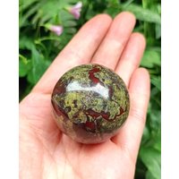 Natürliche Drachenblut Stein Sphären/Blut Kugeln/Grüne Und Rote Kristall Sphäre/Ungerillte Blut Perle/30-35mm/35-40mm Natürliche Drachenblut Stein Sphären/Blut Kugeln/Grüne Und Rote Kristall Sphäre/Ungerillte Blut Perle/30-35mm/35-40mm von NaturalMineralsArt
