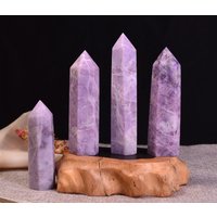 Natürlicher Lila Glimmer, Natural Spodumene60-120mm Natürlicher Lila Glimmer, Natural Spodumene60-120mm von NaturalMineralsArt