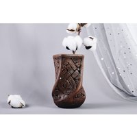Handgemachte Keramik Vase Mit Durchbrochener von NaturalPotteryFW