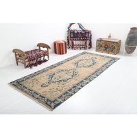 5x12 Teppich, Teppichläufer, Kelimteppich, Vintage Handgemachter Teppich, 1685, Wollteppich, Handgewebter Handgeknüpfter Teppich von NaturalRugHome