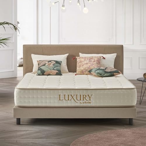 Naturalex - Luxury - Matratze 90x200 cm - 30cm hoch - H5 - fest - 7 Zonen Premiummatratze - schlafen wie im Luxushotel - Blue Latex Kern für besonderen Komfort - extra bequem - anpassungsfähig - HR von Naturalex