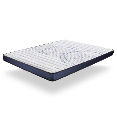 Naturalex - Matratze 140x190 cm - Höhe 15 cm - Ergolatex - Kaltschaummatratze Härtegrad H2 - Memory Schaum + Latex Blue - 7 Zonen Ergonomie, Adaptable - Öko-Tex Zertifiziert Naturalex - Matratze 140x190 cm - Höhe 15 cm - Ergolatex - Kaltschaummatratze Härtegrad H2 - Memory Schaum + Latex Blue - 7 Zonen Ergonomie, Adaptable - Öko-Tex Zertifiziert von Naturalex