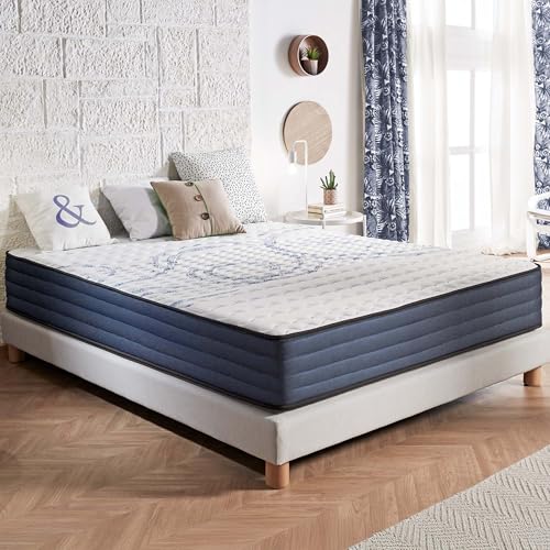 Naturalex Matratze 140x200 cm Perfect Dream Taschenfederkernmatratze Härtegrad H2/H3 - Öko-Tex Zertifiziert - Latex Blue 7 Zonen Matratze Höhe 24 cm - Federn - Made in EU Naturalex Matratze 140x200 cm Perfect Dream Taschenfederkernmatratze Härtegrad H2/H3 - Öko-Tex Zertifiziert - Latex Blue 7 Zonen Matratze Höhe 24 cm - Federn - Made in EU von Naturalex