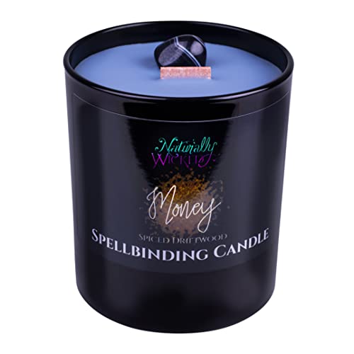 Naturally Wicked Spellbinding Geldkerze | Duftende Kristall-Zauberkerze | Inc Einzigartige Kerze Geschenkbox von Naturally Wicked