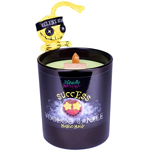 Naturally Wicked Voodoo Erfolgs Kerze | Inklusive Voodoo-Puppe und Kristallstab | Vegane Kristallzauber-Kerze Naturally Wicked Voodoo Erfolgs Kerze | Inklusive Voodoo-Puppe und Kristallstab | Vegane Kristallzauber-Kerze von Naturally Wicked