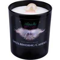 Spellbinding® Friedenskerze Duftend Nach Kokosnusshöhle Hand Gegossen Von Uk Witch Friedenskristallkerze Inklusive Zauberkerzen-Geschenkbox von NaturallyWickedStore