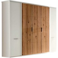 Fünftüriger Kleiderschrank in modernem Design 248 cm breit von Nature Dream