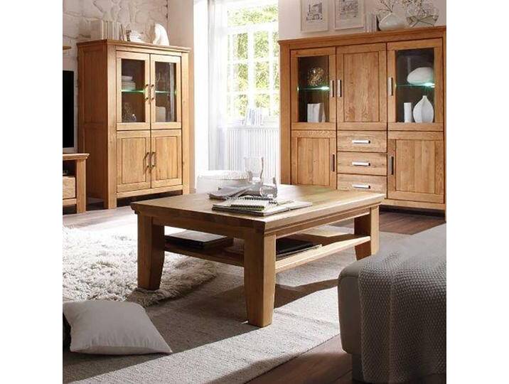 Wohnzimmer Couchtisch aus Wildeiche geölt Klassisch von Nature-Dream