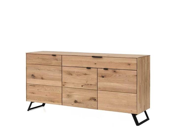 Wohnzimmer Sideboard aus Wildeiche Massivholz 3-türig von Nature-Dream