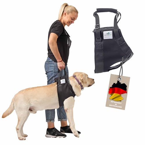 Nature Pet Tragehilfe für Hunde vorne- Tragegurt Hund (M, Schwarz) Nature Pet Tragehilfe für Hunde vorne- Tragegurt Hund (M, Schwarz) von Nature Pet