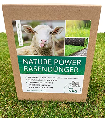 NATURE POWER RASENDÜNGER 5KG von Nature Power Pellets