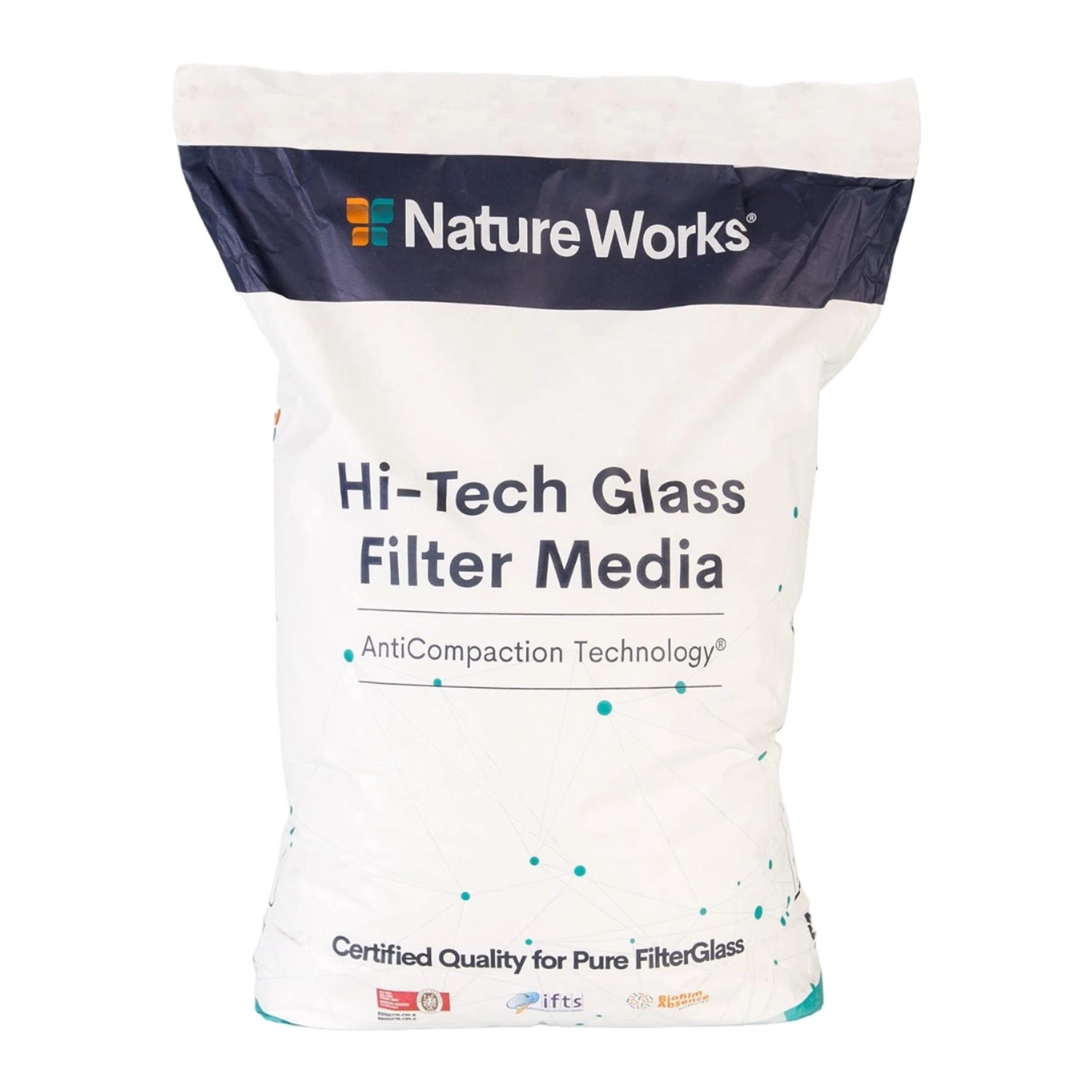 Nature Works Hi-Tech Filterglas 20 kg für Sandfilteranlagen von Nature Works