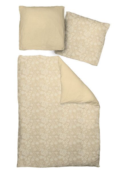 Nature by Adam Bettwäsche 2tlg aus 100% Bio-Baumwolle - Made in Germany - Flower Cuveé Light von Nature by Adam