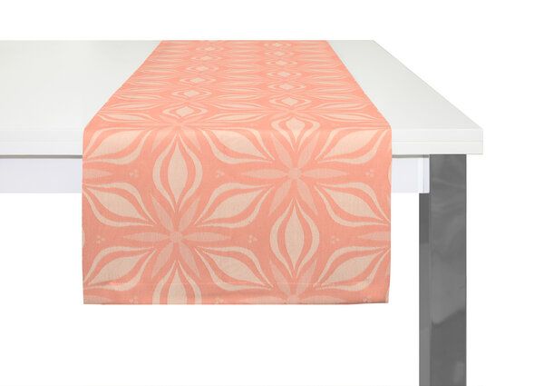 Nature by Adam Tischläufer aus 100% Bio-Baumwolle - Made in Germany - Retro Floret von Nature by Adam