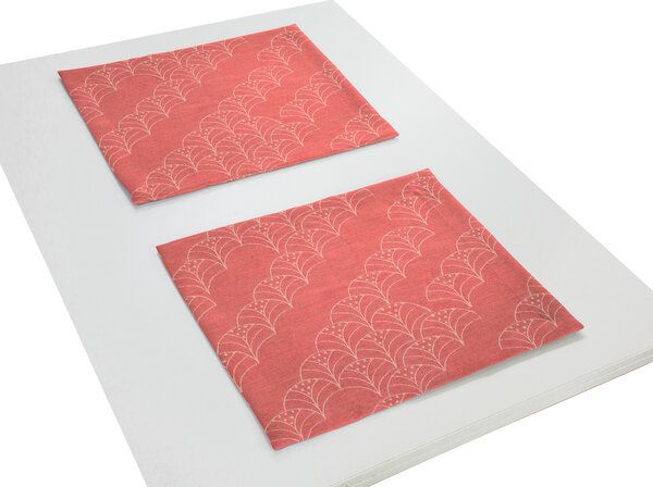 Nature by Adam Tischset 2er Pack aus 100% Bio-Baumwolle - Made in Germany - Argentinian Criolla light von Nature by Adam