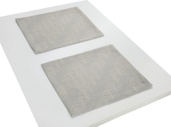 Nature by Adam Tischset 2er Pack aus 100% Bio-Baumwolle - Made in Germany - Argentinian Criolla light von Nature by Adam