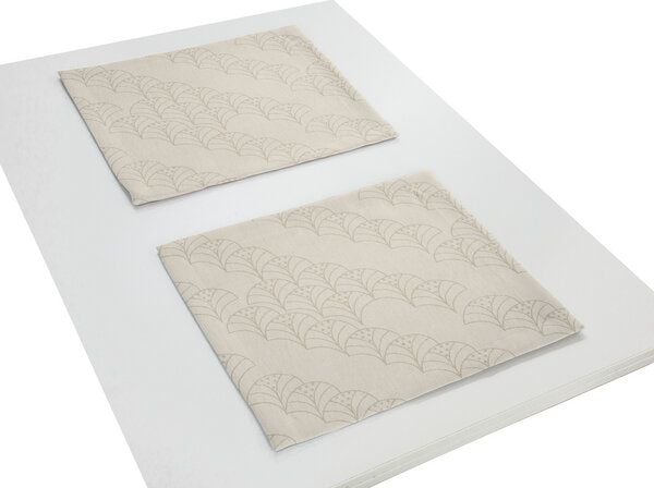 Nature by Adam Tischset 2er Pack aus 100% Bio-Baumwolle - Made in Germany - Argentinian Criolla von Nature by Adam