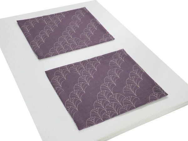 Nature by Adam Tischset 2er Pack aus 100% Bio-Baumwolle - Made in Germany - Argentinian Criolla von Nature by Adam