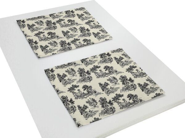 Nature by Adam Tischset 2er Pack aus 100% Bio-Baumwolle - Made in Germany - Good Old Days von Nature by Adam