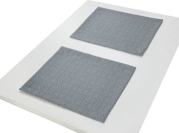 Nature by Adam Tischset 2er Pack aus 100% Bio-Baumwolle - Made in Germany - Graphic Ventus Light Nature by Adam Tischset 2er Pack aus 100% Bio-Baumwolle - Made in Germany - Graphic Ventus Light von Nature by Adam