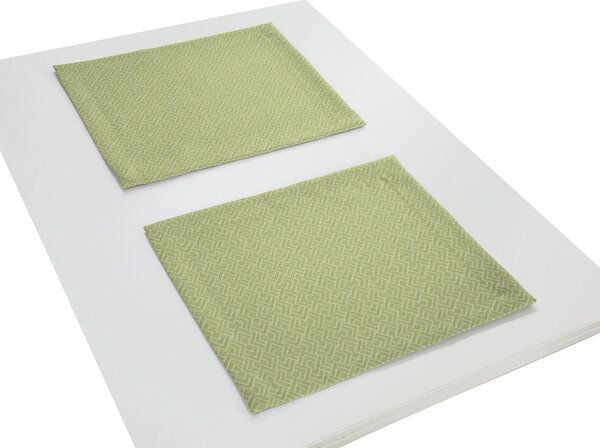 Nature by Adam Tischset 2er Pack aus 100% Bio-Baumwolle - Made in Germany - Graphic Ventus von Nature by Adam