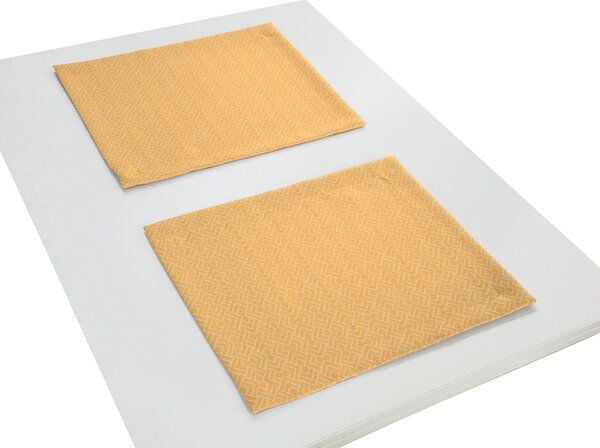 Nature by Adam Tischset 2er Pack aus 100% Bio-Baumwolle - Made in Germany - Graphic Ventus von Nature by Adam