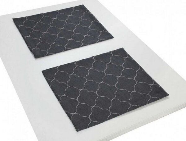 Nature by Adam Tischset 2er Pack aus 100% Bio-Baumwolle - Made in Germany - Indian Cortezada Light von Nature by Adam