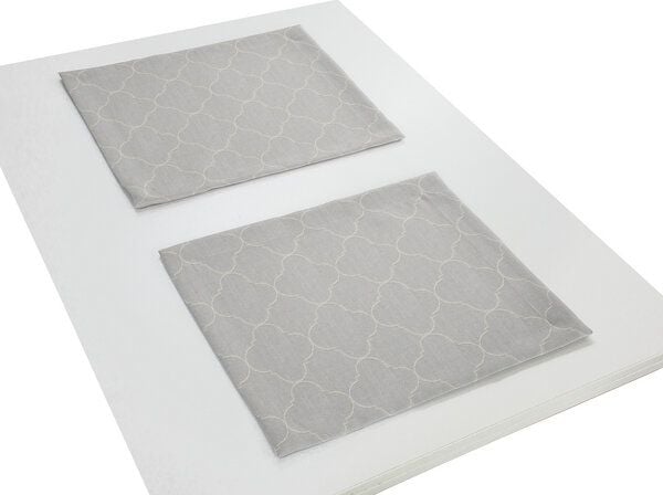Nature by Adam Tischset 2er Pack aus 100% Bio-Baumwolle - Made in Germany - Indian Cortezada Light von Nature by Adam