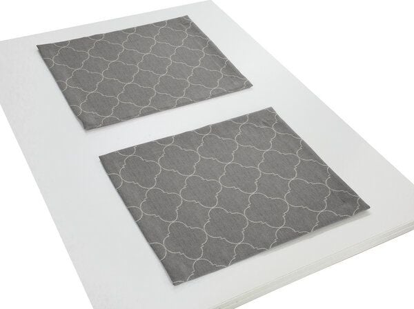 Nature by Adam Tischset 2er Pack aus 100% Bio-Baumwolle - Made in Germany - Indian Cortezada Light von Nature by Adam