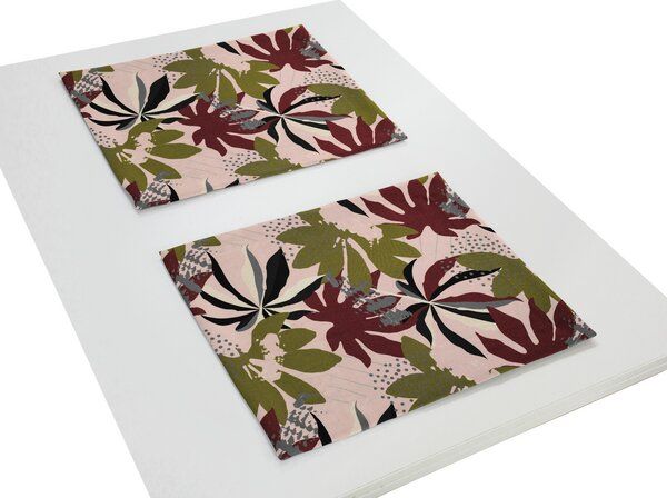 Nature by Adam Tischset 2er Pack aus 100% Bio-Baumwolle - Made in Germany - Jungle Nature by Adam Tischset 2er Pack aus 100% Bio-Baumwolle - Made in Germany - Jungle von Nature by Adam