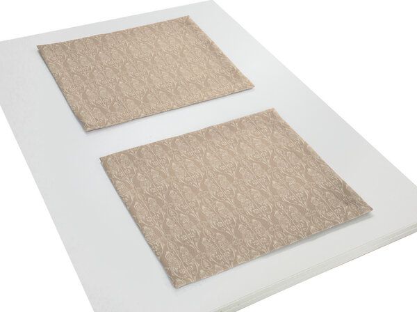 Nature by Adam Tischset 2er Pack aus 100% Bio-Baumwolle - Made in Germany - Little Parrot Nature by Adam Tischset 2er Pack aus 100% Bio-Baumwolle - Made in Germany - Little Parrot von Nature by Adam