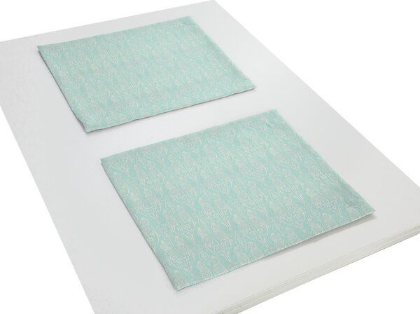 Nature by Adam Tischset 2er Pack aus 100% Bio-Baumwolle - Made in Germany - Little Parrot Nature by Adam Tischset 2er Pack aus 100% Bio-Baumwolle - Made in Germany - Little Parrot von Nature by Adam