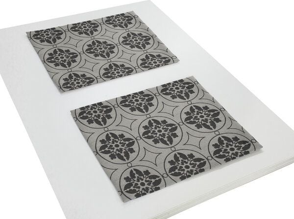 Nature by Adam Tischset 2er Pack aus 100% Bio-Baumwolle - Made in Germany - Romantic Puligny von Nature by Adam