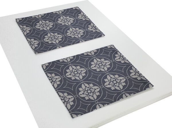 Nature by Adam Tischset 2er Pack aus 100% Bio-Baumwolle - Made in Germany - Romantic Puligny Nature by Adam Tischset 2er Pack aus 100% Bio-Baumwolle - Made in Germany - Romantic Puligny von Nature by Adam