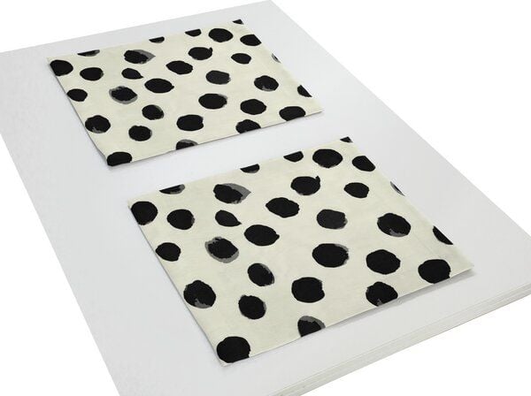Nature by Adam Tischset 2er Pack aus Leinen und Bio-Baumwolle - Made in Germany - Dots Nature by Adam Tischset 2er Pack aus Leinen und Bio-Baumwolle - Made in Germany - Dots von Nature by Adam