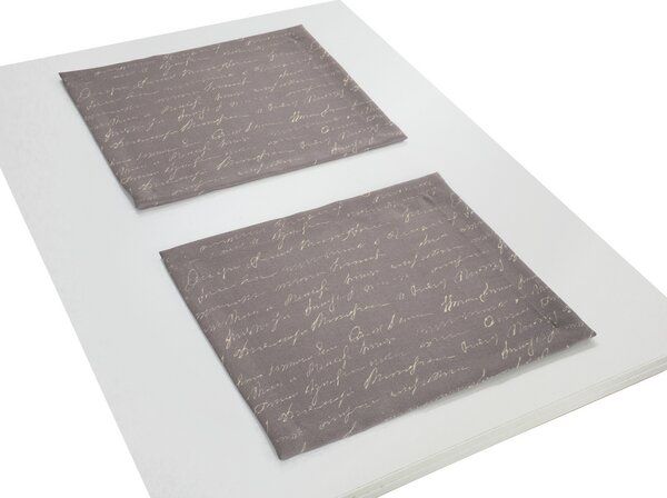 Nature by Adam Tischset 2er Pack aus Leinen und Bio-Baumwolle - Made in Germany - Scribble Nature by Adam Tischset 2er Pack aus Leinen und Bio-Baumwolle - Made in Germany - Scribble von Nature by Adam