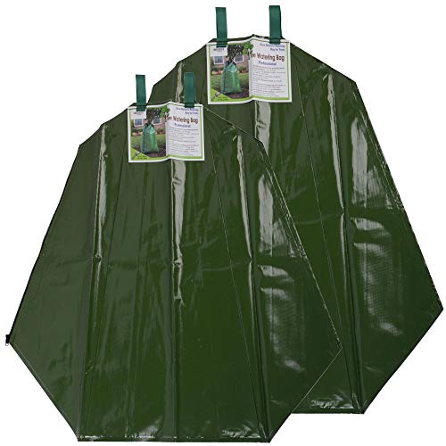 UNUS Baumbewässerungssack 55/75 Liter Fassungsvermögen Wassersack - Langzeit Bewässerung für Ihre Bäume - Tröpfchensystem aus strapazierfähigem PVC Material (2X 75 Liter) von UNUS